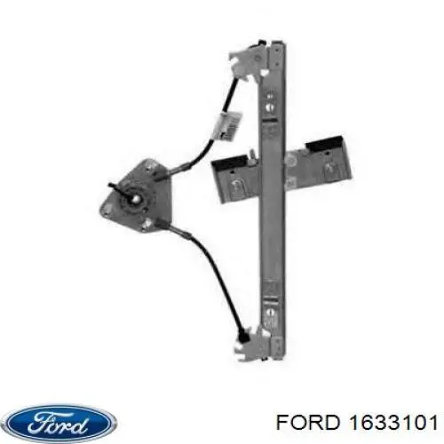 Mecanismo de elevalunas, puerta delantera derecha para Ford Fiesta (CB1)