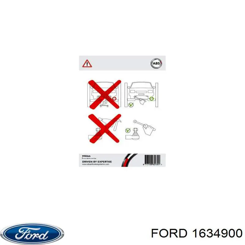 Soporte estabilizador, Eje delantero Ford 1634900