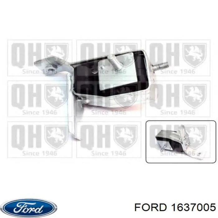 1637005 Ford soporte de motor derecho