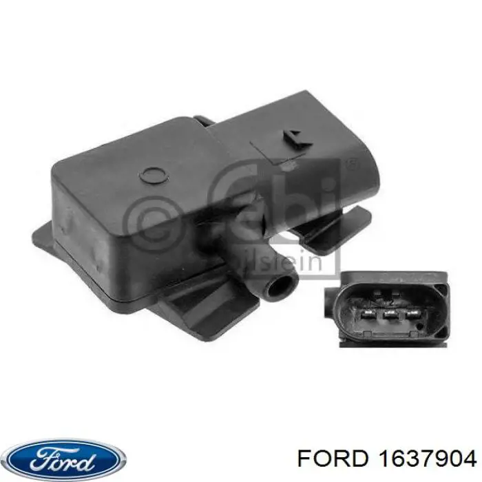 1637904 Ford sensor abs delantero derecho