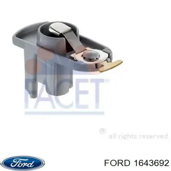 1643692 Ford rotor del distribuidor de encendido