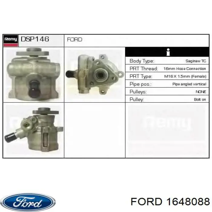 76920670 Ford bomba hidráulica de dirección