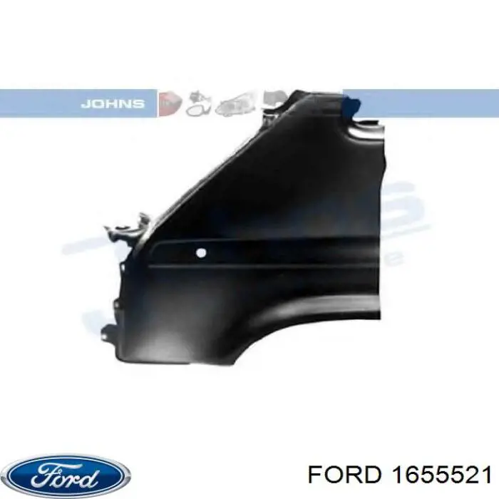 Guardabarros delantero izquierdo para Ford Transit (T)