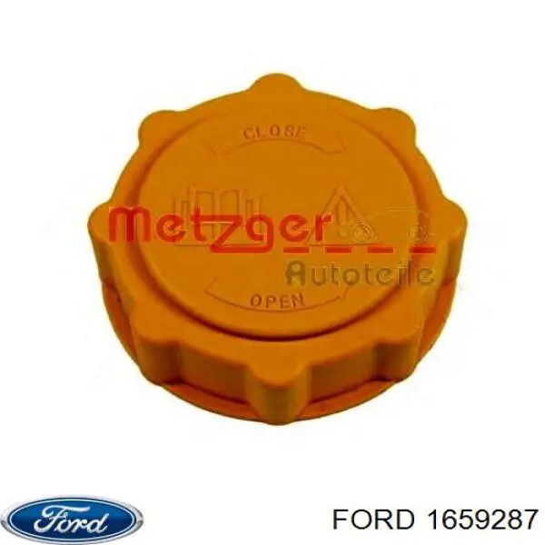 1659287 Ford tapón, depósito de refrigerante