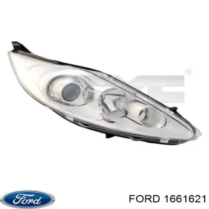 1661621 Ford faro izquierdo