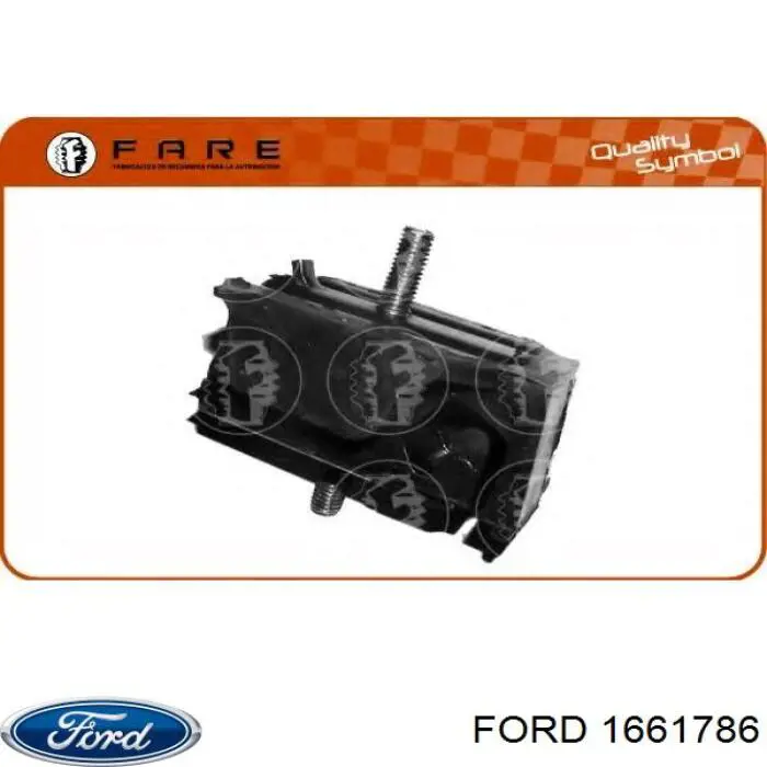 1661786 Ford soporte motor delantero