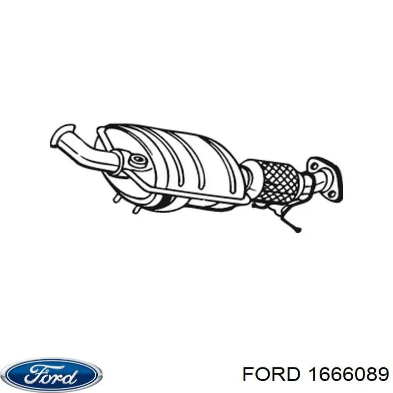 Convertidor catalítico Ford 1251500