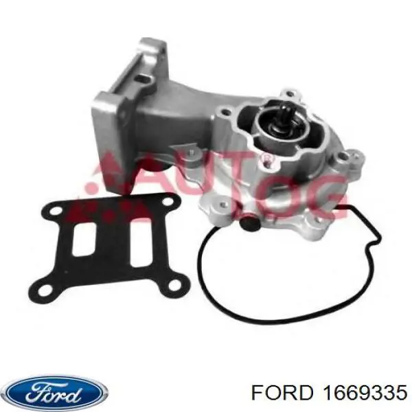 1669335 Ford bomba de agua, completo con caja