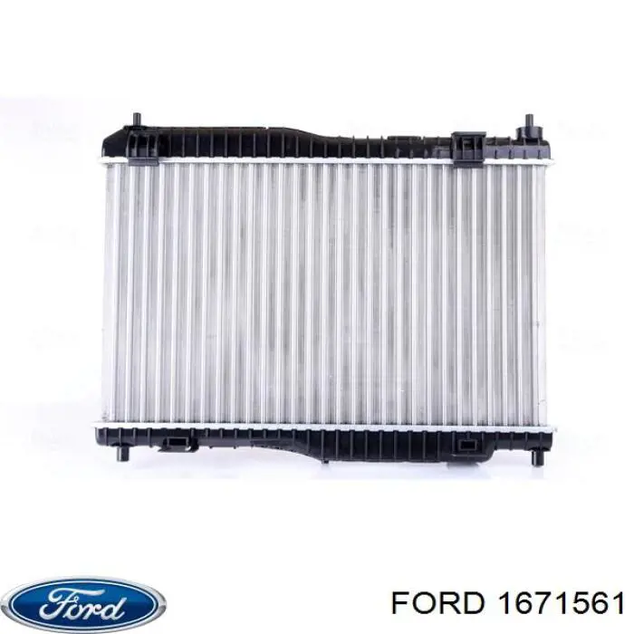 1671561 Ford radiador refrigeración del motor