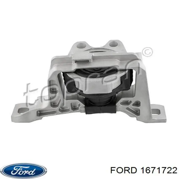 1671722 Ford soporte de motor derecho