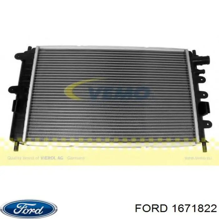 1671822 Ford radiador refrigeración del motor