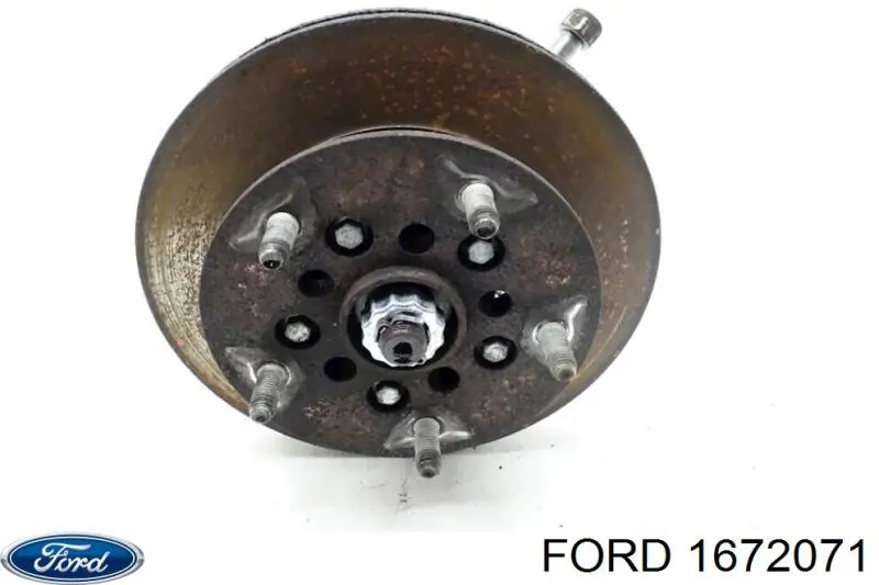 1387163 Ford pinza de freno delantera derecha