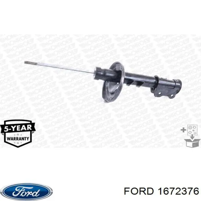 1672376 Ford amortiguador delantero izquierdo