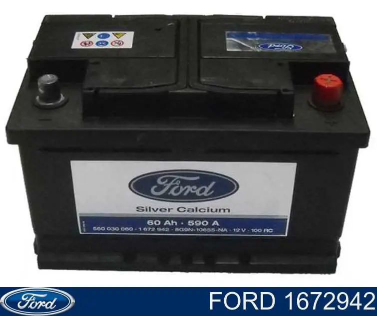 1672942 Ford Batería Start-Stop