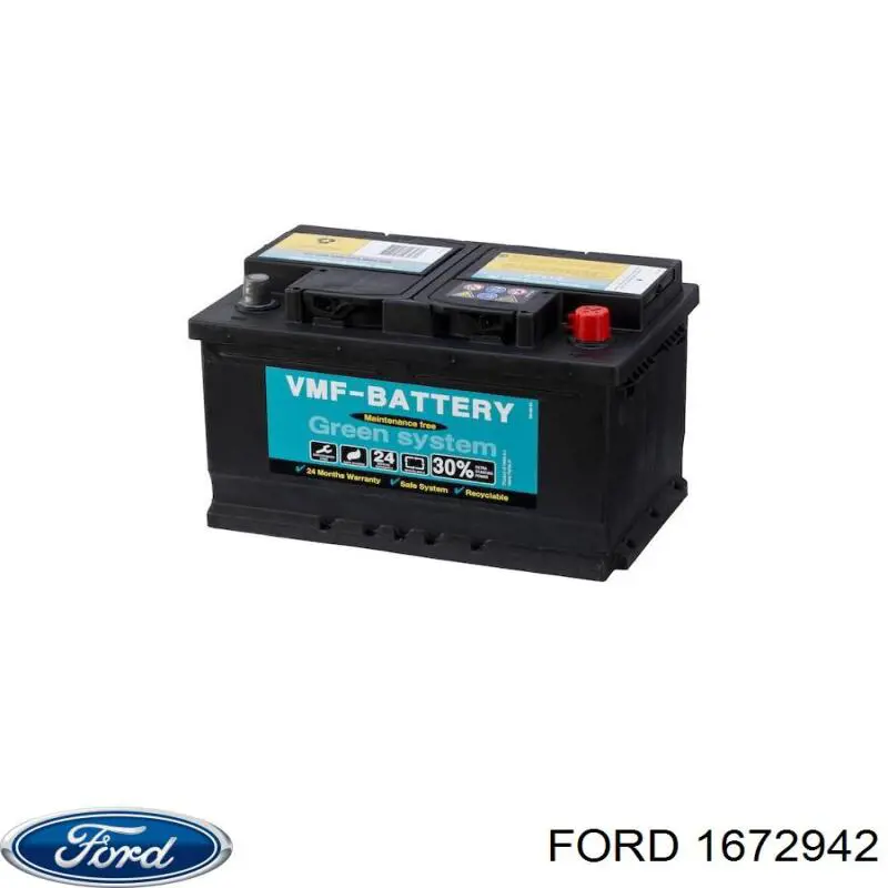 Batería 1672942 Ford