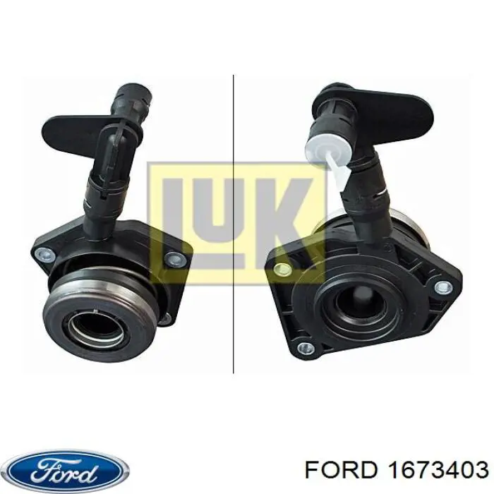 Desembrague central, embrague Ford 1673403 precio, desde 59,76 EUR
