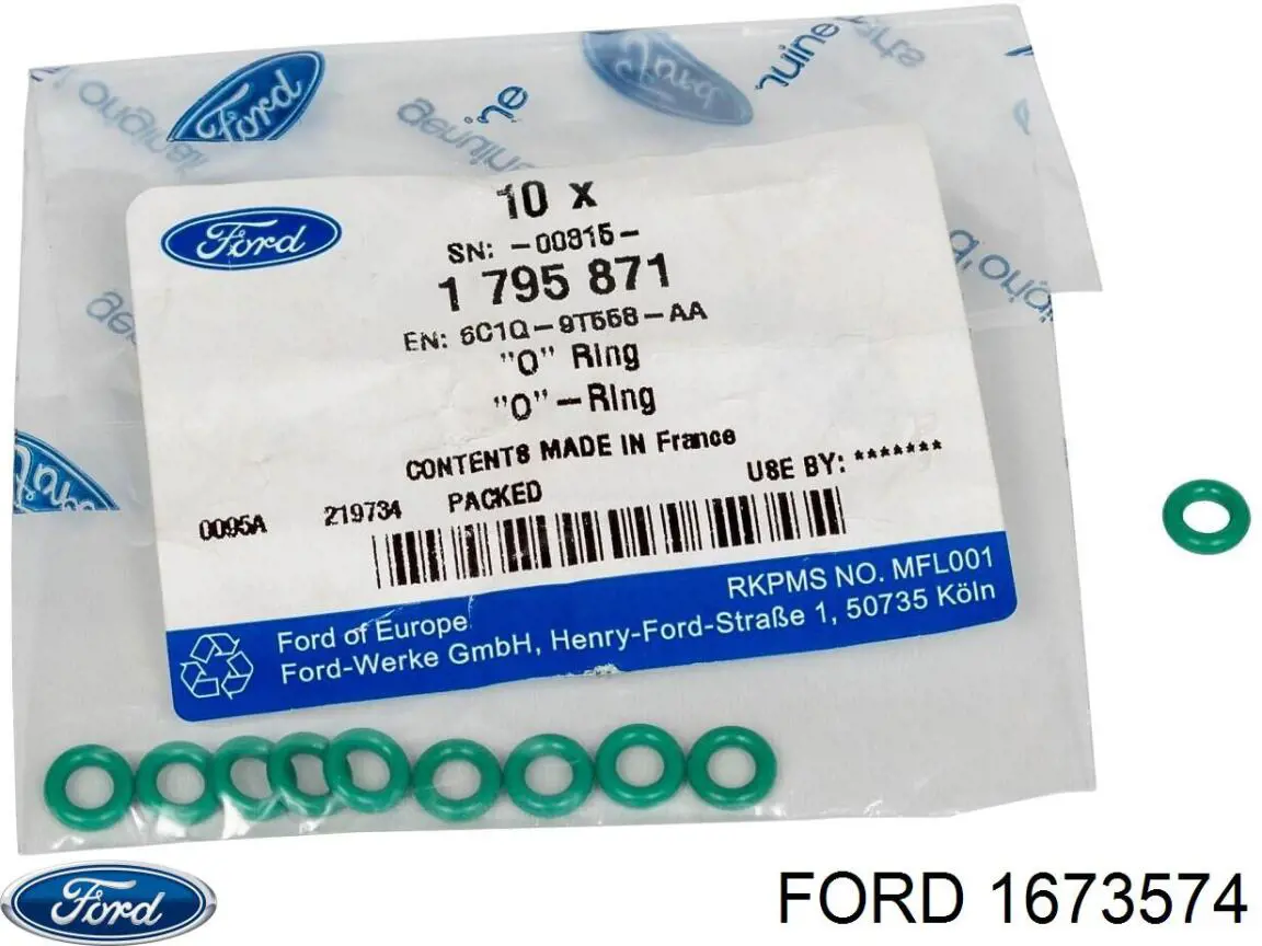 Anillo de sellado del conector de retorno del inyector Ford 1673574 precio, desde 0,83 EUR
