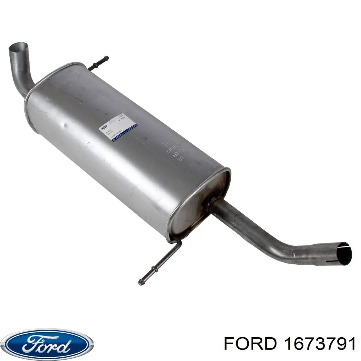 1521746 Ford silenciador posterior