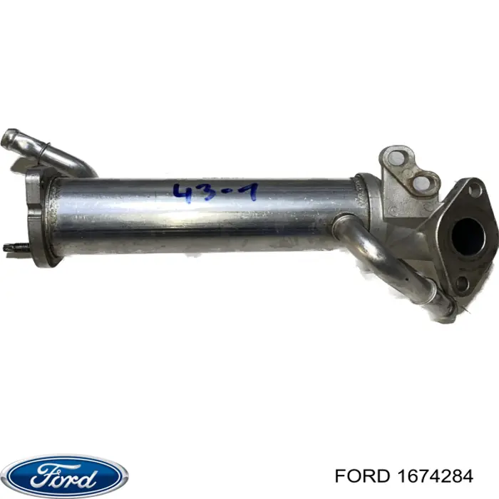 Enfriador de recirculación de gases de escape EGR 500067 ERA