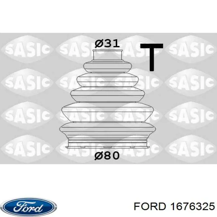 Fuelle, palier delantero exterior Ford 1676325 precio, desde 14,19 EUR