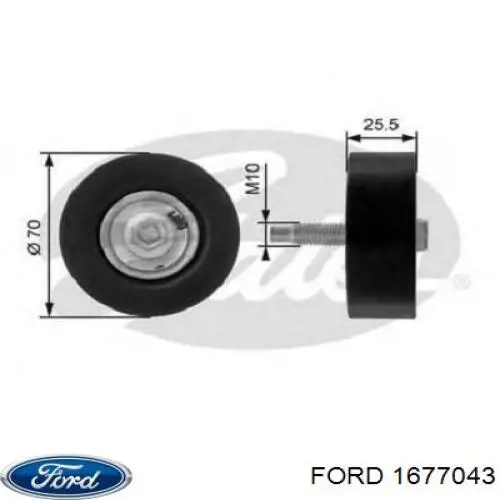 Cojinete del semieje delantero Ford 1662915 precio, desde 65,25 EUR
