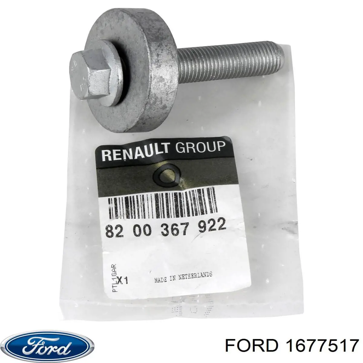 Perno de la polea del cigüeñal BE8Z6A340A Ford