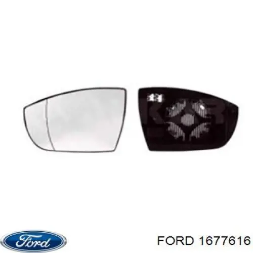 1532621 Ford emblema de tapa de maletero