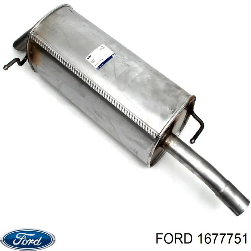 Comprar 1677751 Ford Silenciador trasero