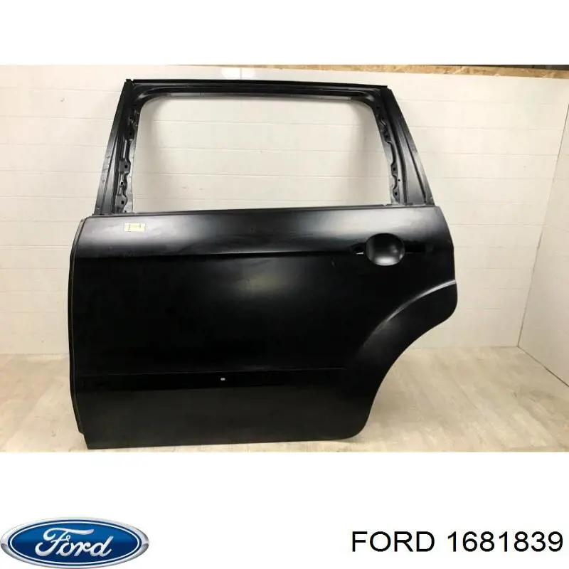 1681839 Ford puerta trasera izquierda
