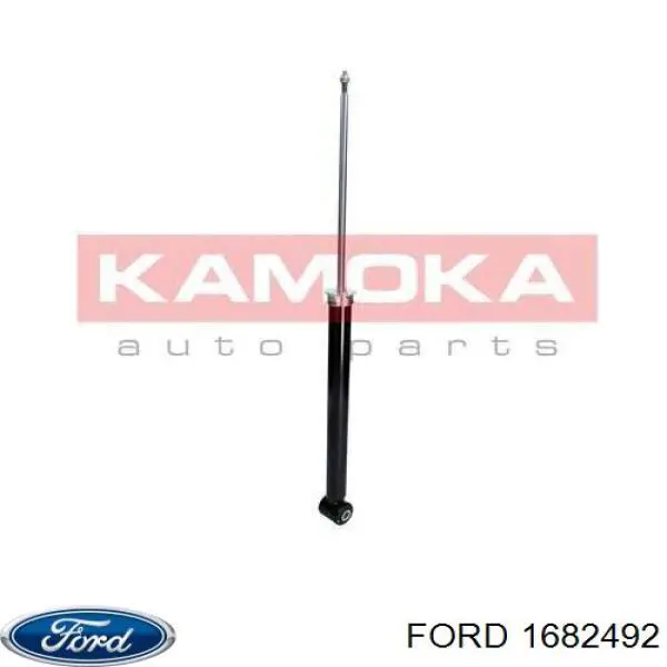 Amortiguador trasero D2BZ18125M Ford