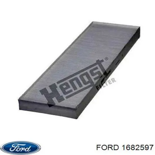 1682597 Ford muelle de suspensión eje trasero