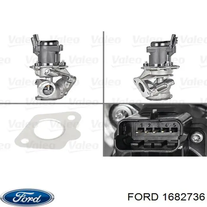 Válvula EGR 1682736 Ford