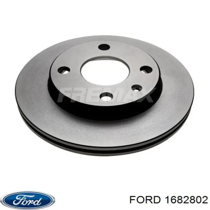 Freno de disco delantero Ford Escort 4 GAF, AWF, ABFT