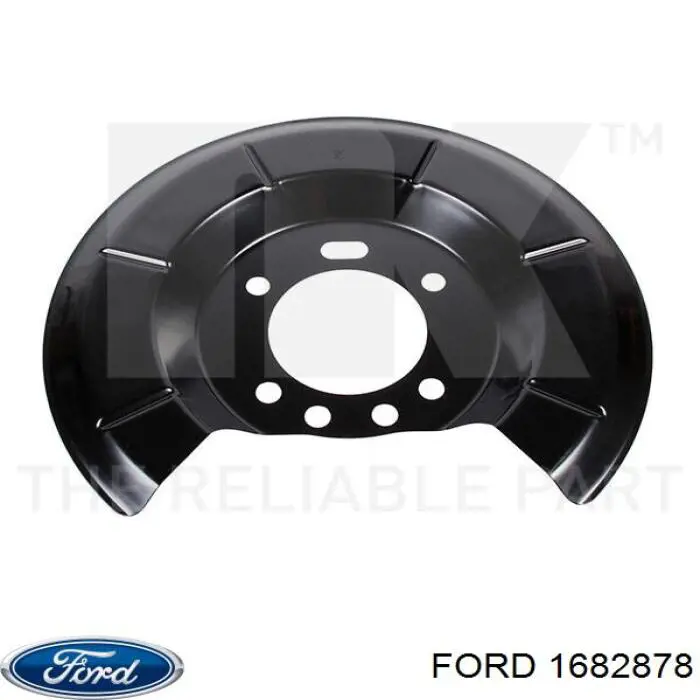 Chapa protectora contra salpicaduras, disco de freno trasero para Ford Focus (CB8)