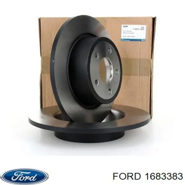 1683383 Ford disco de freno trasero