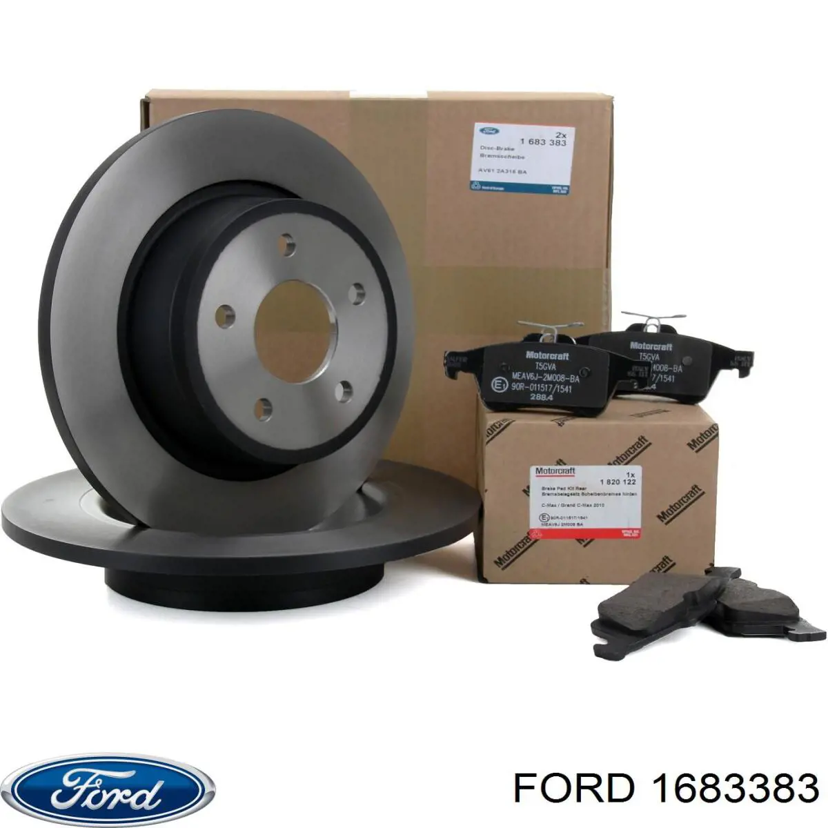 Disco de freno trasero Ford 1683383 precio, desde 34,42 EUR