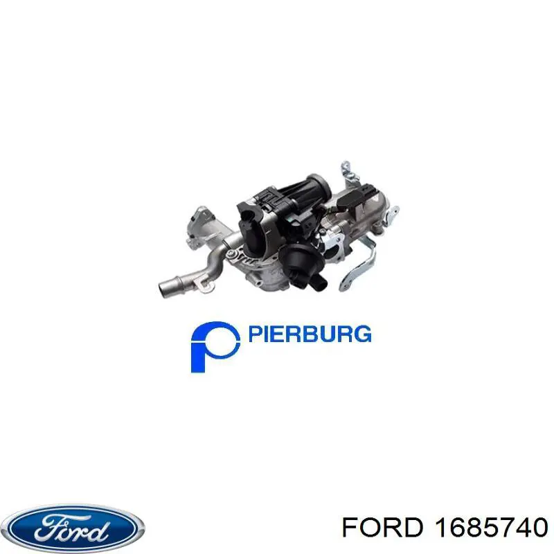 Enfriador de recirculación de gases de escape EGR Ford 1685740 precio, desde 63,52 EUR
