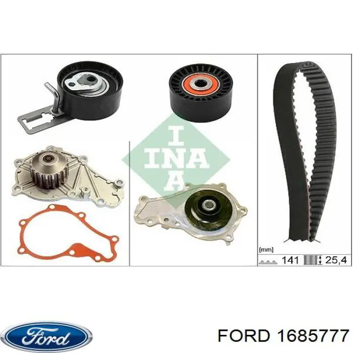 1685777 Ford rodillo, cadena de distribución