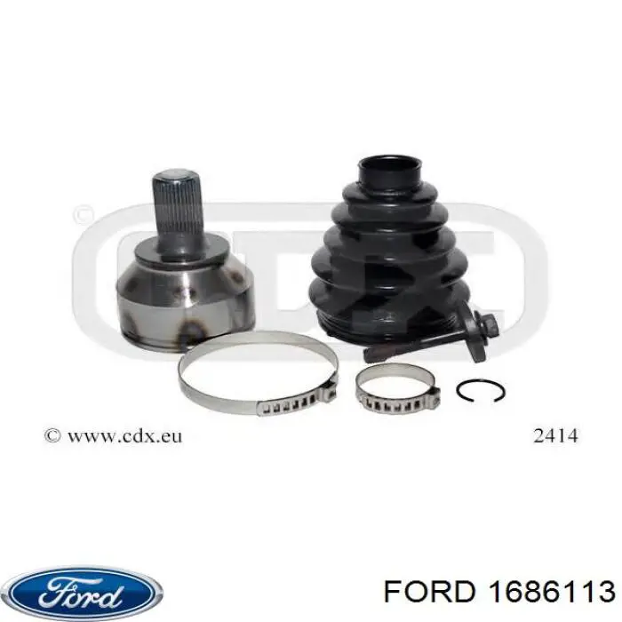 Semieje delantero derecho Ford 1686113 precio, desde 68,24 EUR
