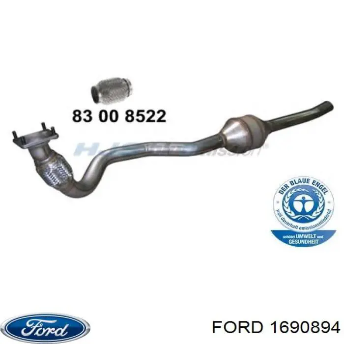 Catalizador Ford 1690894 precio, desde 546,95 EUR
