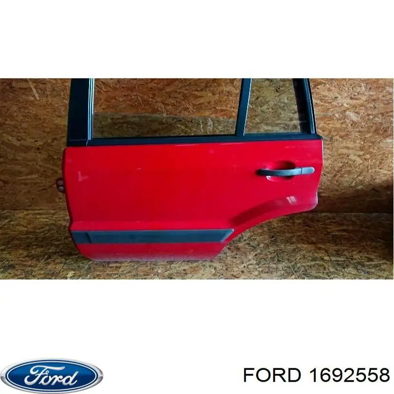 Puerta trasera izquierda para Ford Fusion (JU)