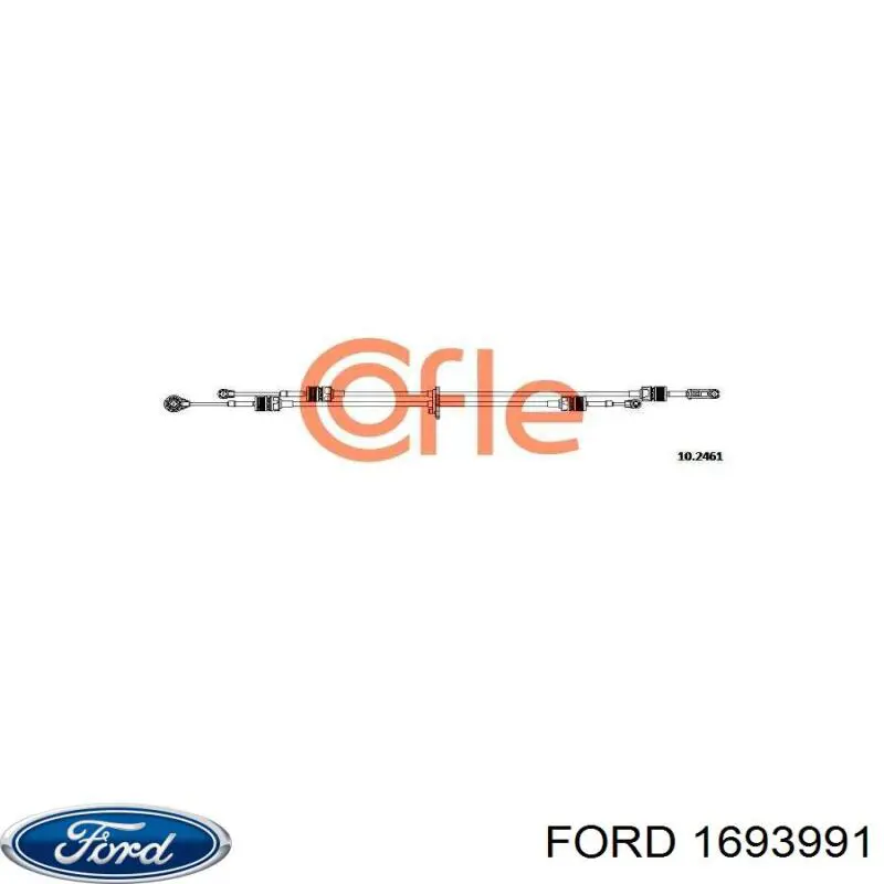 Cables De Accionamiento, Caja De Cambios Ford Transit 6 V347/8