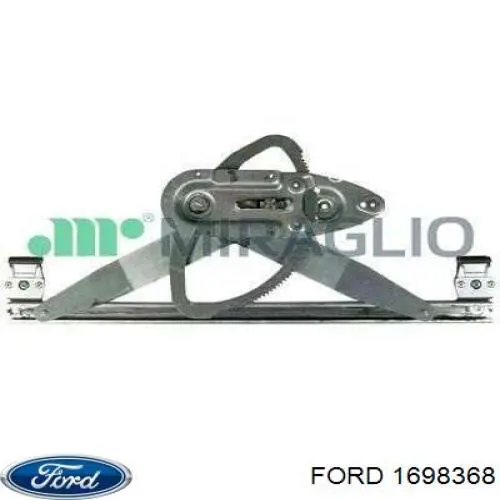 1698368 Ford mecanismo de elevalunas, puerta delantera derecha