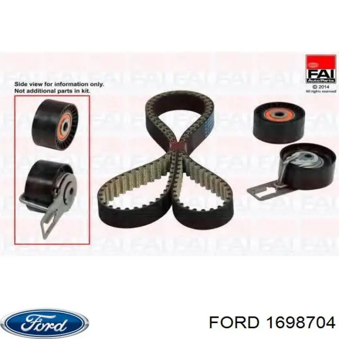 1698704 Ford kit de correa de distribución