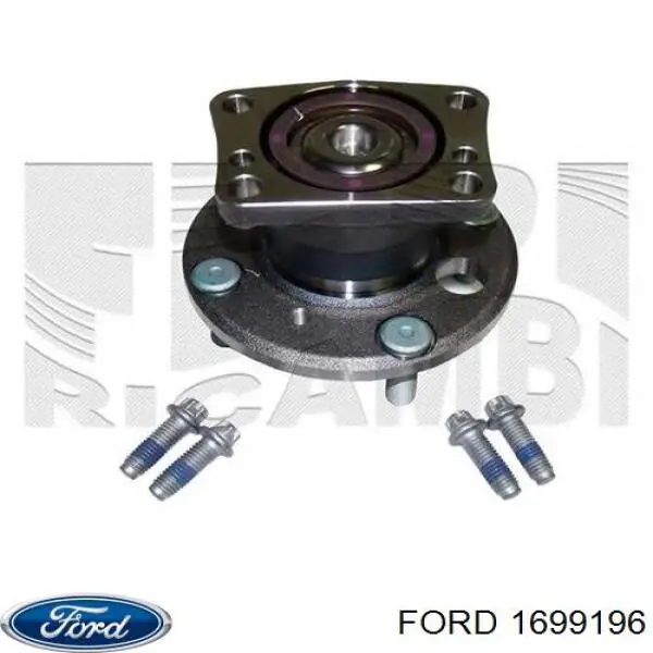 1699196 Ford cubo de rueda trasero