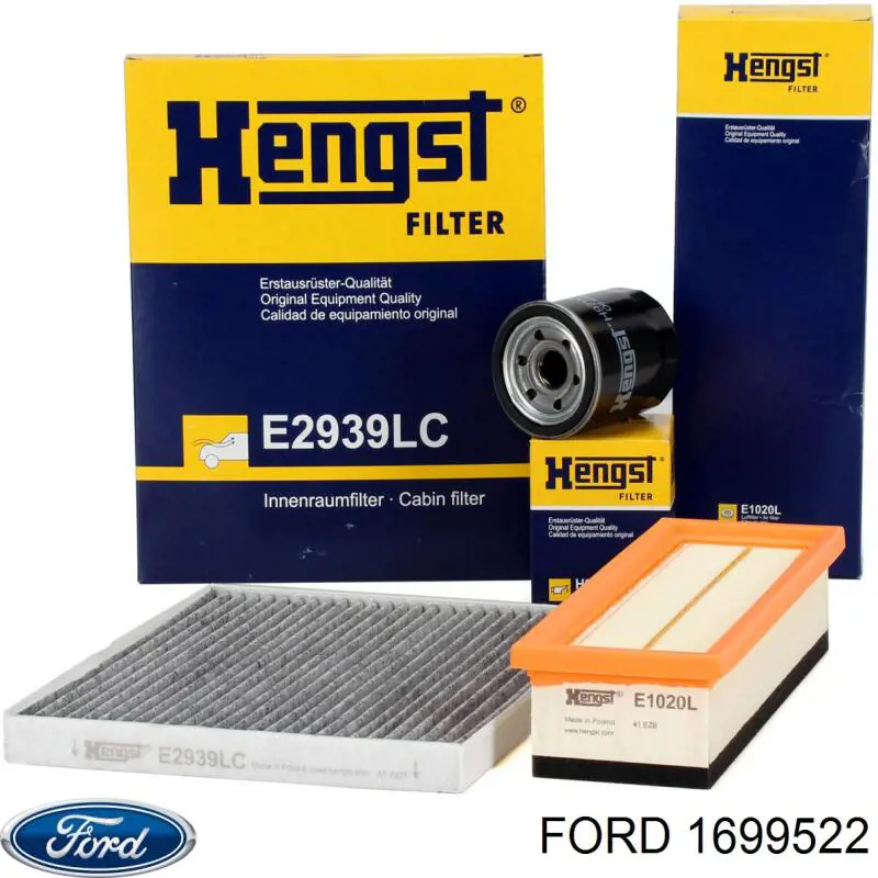 Filtro de aceite 1699522 Ford