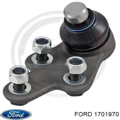 1701970 Ford barra oscilante, suspensión de ruedas delantera, inferior derecha