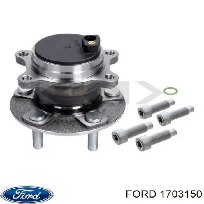 1703150 Ford cubo de rueda trasero