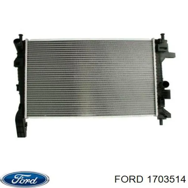 1703514 Ford radiador refrigeración del motor