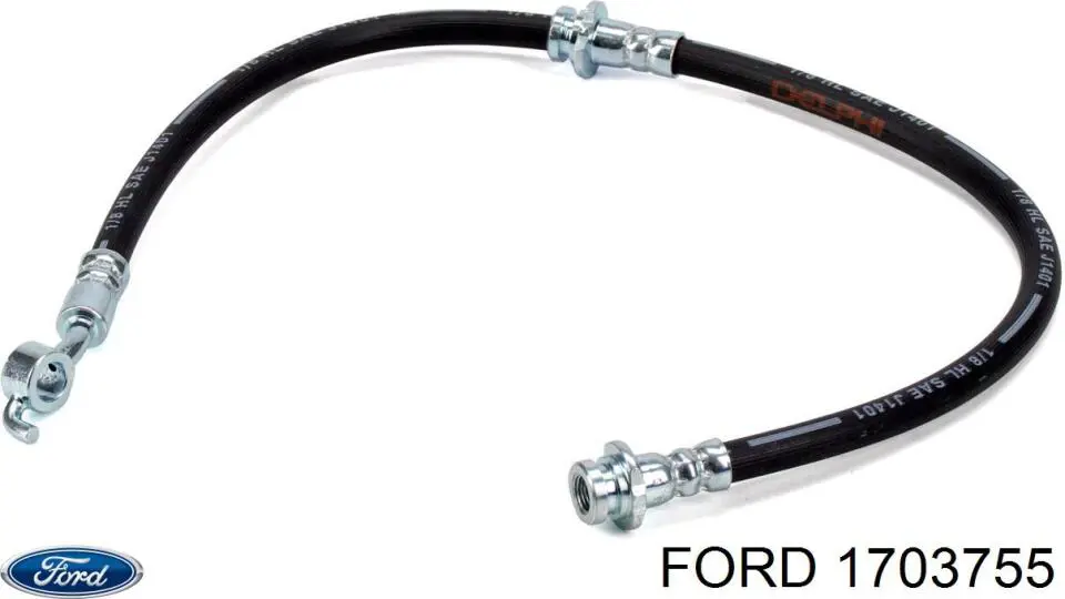 1703755 Ford tubo flexible de frenos trasero